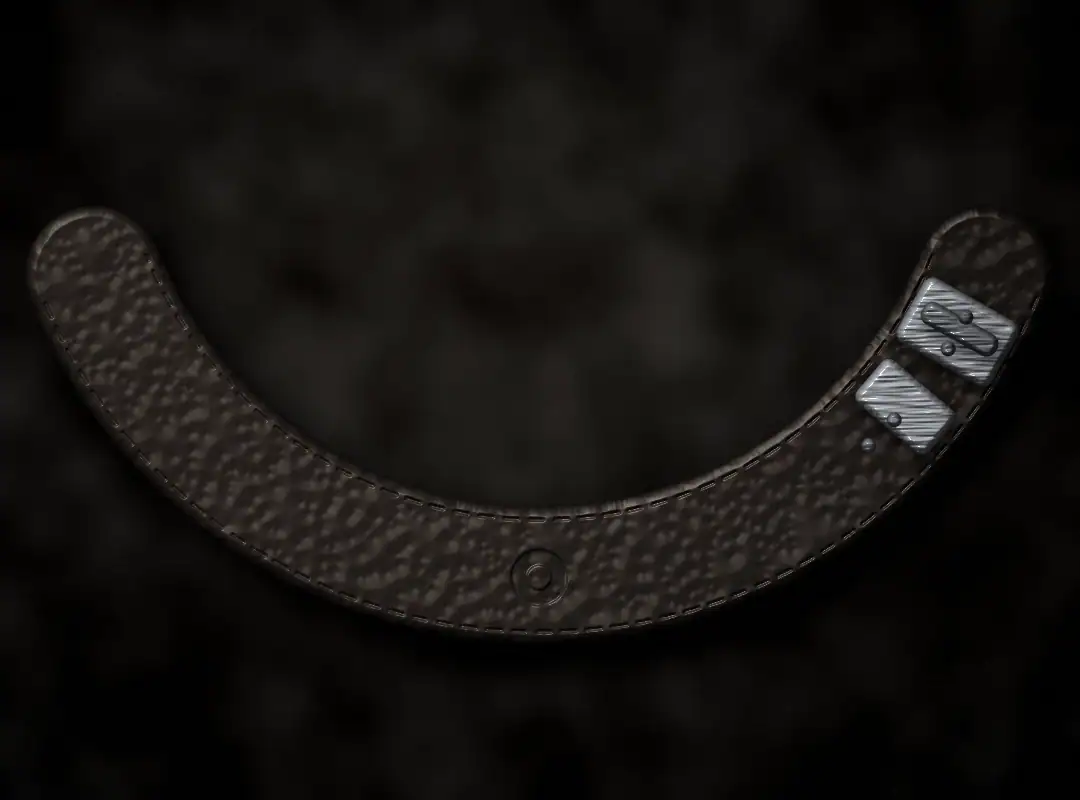 Leather lever weightlifting belt