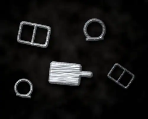 Belt hardware, levers and D-rings