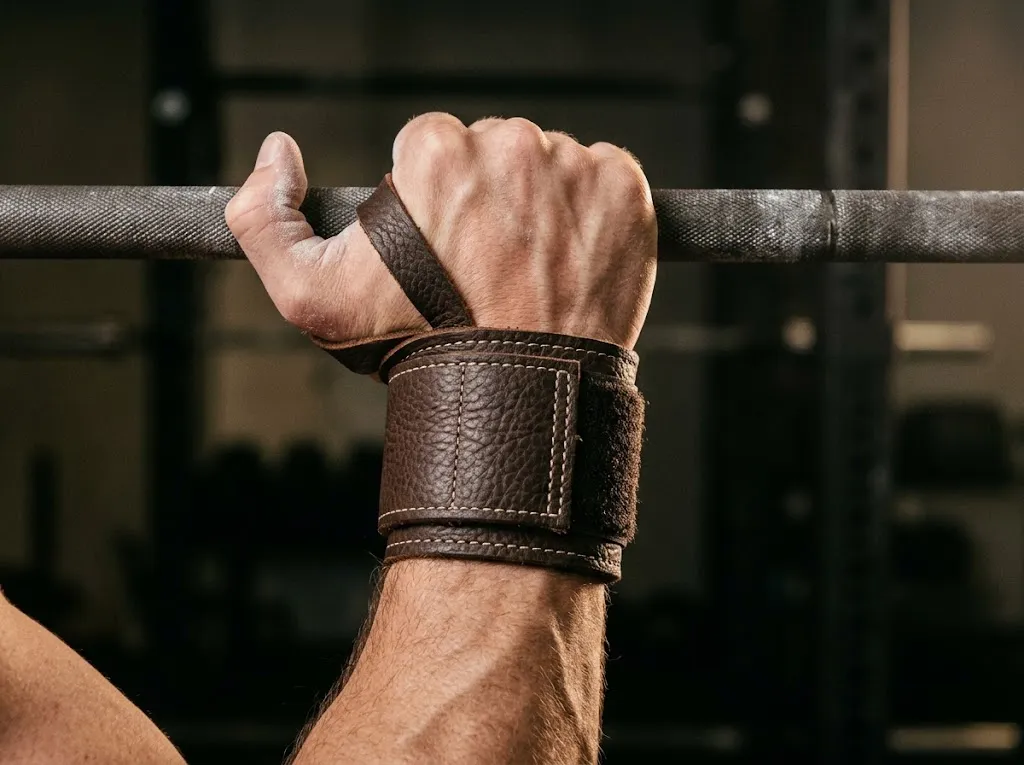 Leather wrist wraps